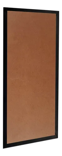 QUADRO EM MDF MOLDURA PRETA