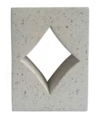 PECA DECORATIVA DE RESINA  OURO 14,5CM X 11CM X 4,5CM