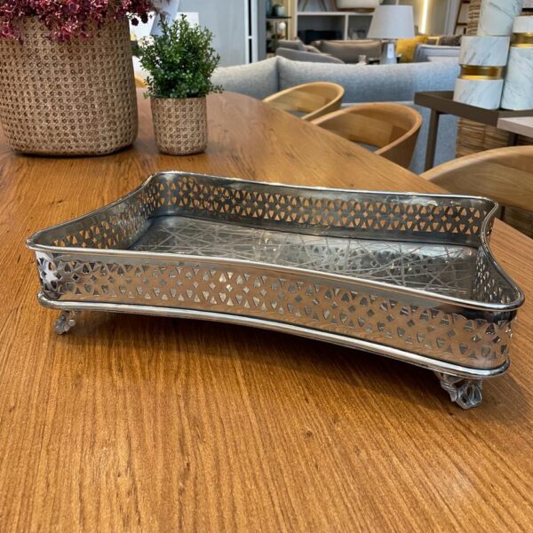 BANDEJA EM METAL DECORACAO