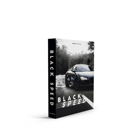 CAIXA LIVRO BLACK SPEED 30x24X4