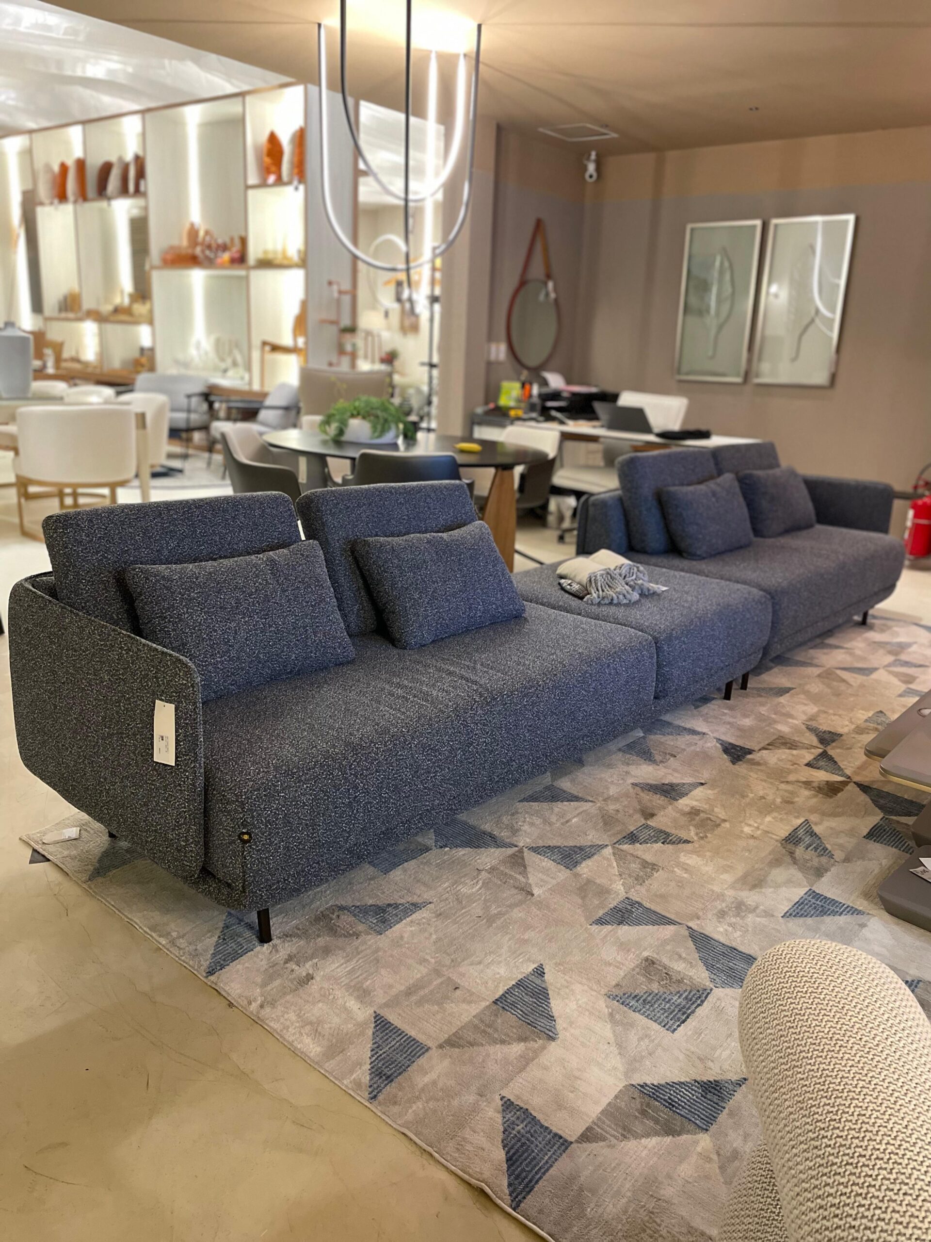 original.jpeg ESTOFADO TITANIUM MODULO COM PUFF E BRACO 400X90X85 TEC 5013 - Imagem 1