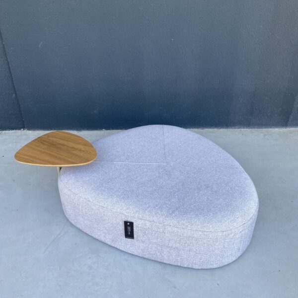 PUFF OSLO G BAIXO - C MESA CZA-SMOKE/ L-FRE/ ALUM