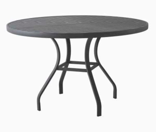 Mesa Nacional de aluminio com furo