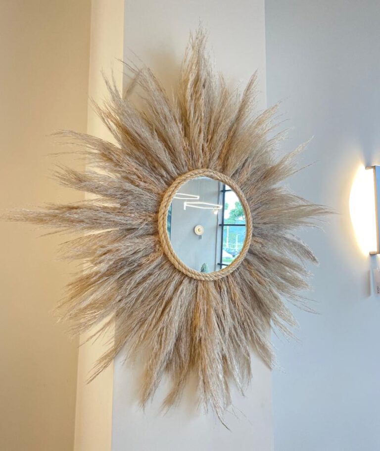 Espelho Plumas 90x90