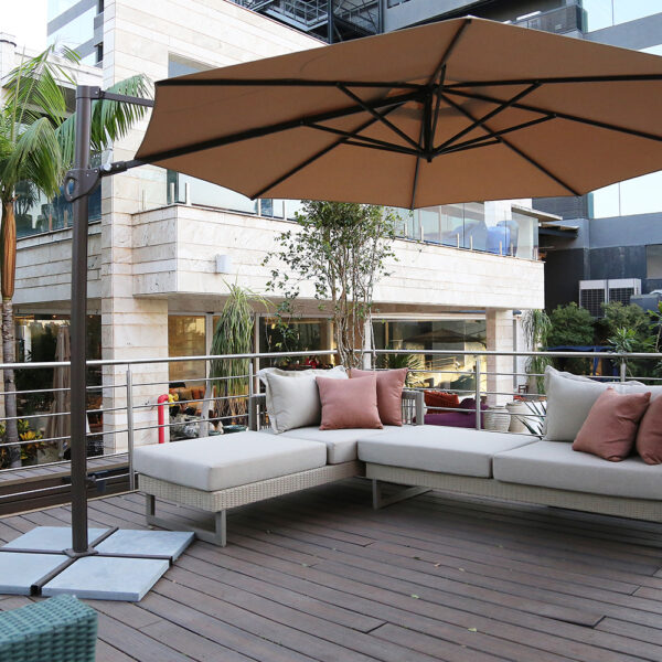 OMB ALUM  LAT SUMMER QUAD 2,50 X 2,50 CAPA PROTEÇÃO