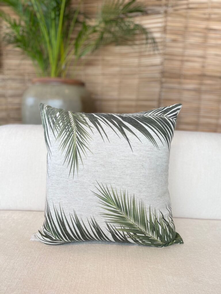 Almofada Linha Linen Estampada 50x50