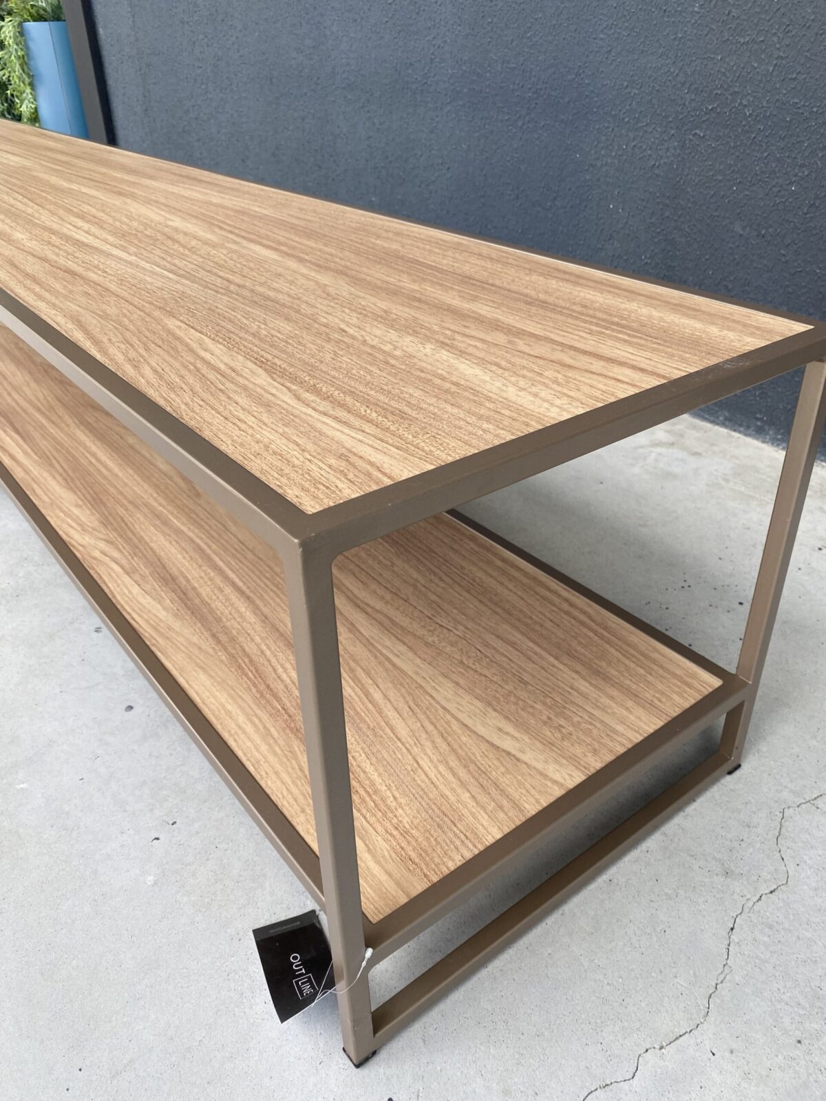 SOFA TABLE MIRAGE CHAMPAGNE/NATURAL - Imagem 4