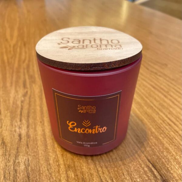 VELA AROMATICA ENCONTRO 170G VIDRO