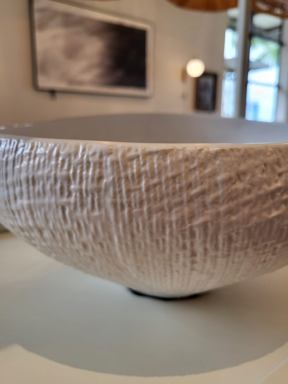 VASO EM CERAMICA DECORATIVO BAIXO BR - Imagem 2