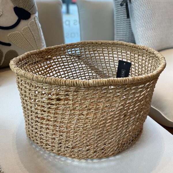 CESTO EM RATTAN MEDIO