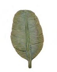 CENTRO DE MESA DE FOLHA VERDE