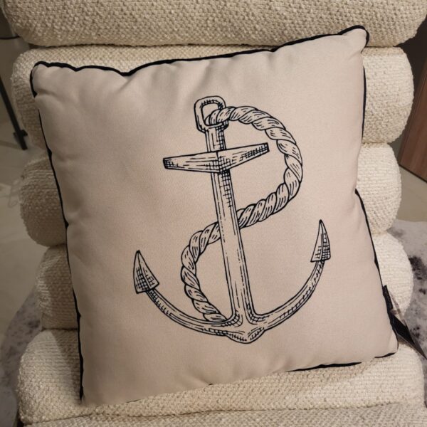 ALMOFADA SUBLIME ANCORA AZUL 50X50 705