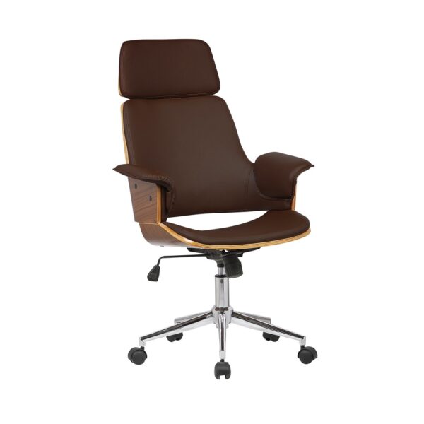 CADEIRA OFFICE COIMBRA MARROM