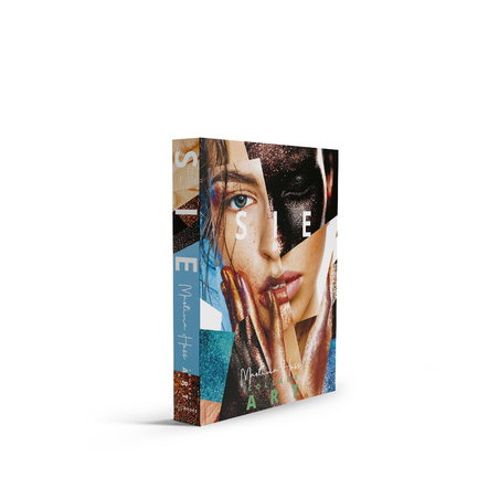 CAIXA LIVRO SIE COLLAGE ART 30X24X4