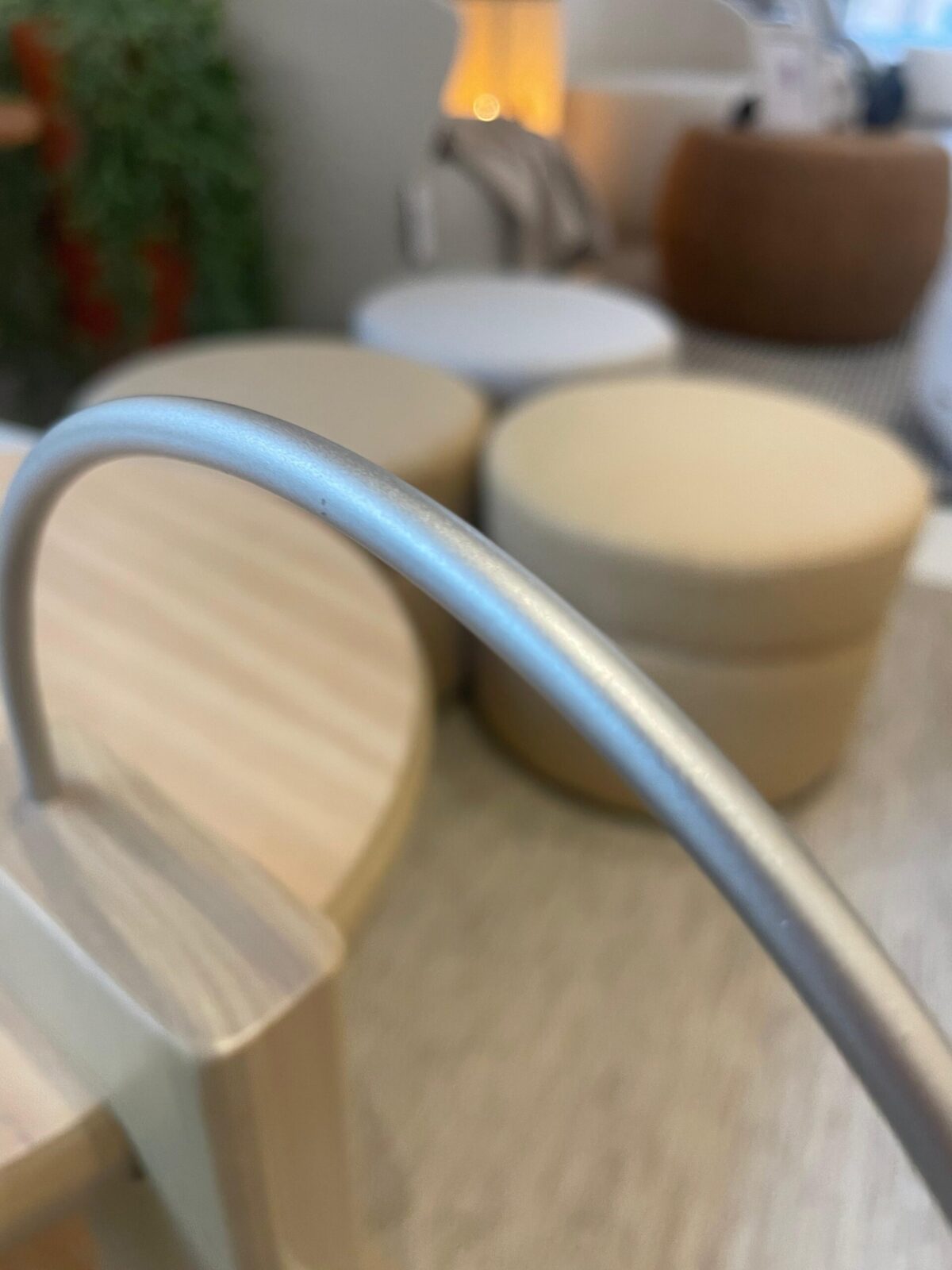 MESA LATERAL PARK MADEIRA PALHA ALCA NUDE 35X35X69 - Imagem 4