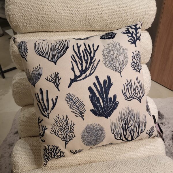 ALMOFADA SUBLIME CORAIS AZUL 50X50 713