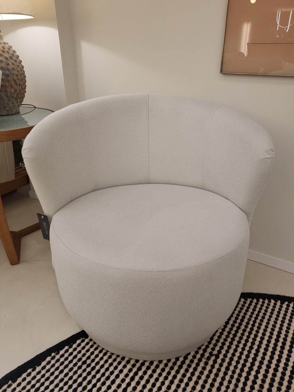 POLTRONA GIRATORIA CAROL TEC 108 - Imagem 2