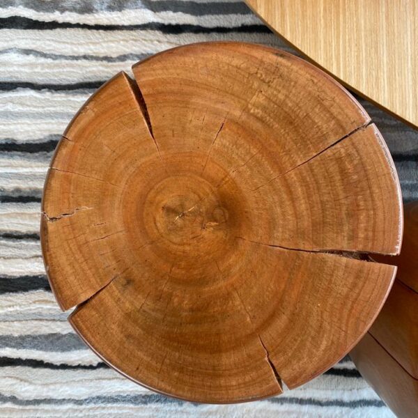 PUFF CACAU REDONDO NATURAL