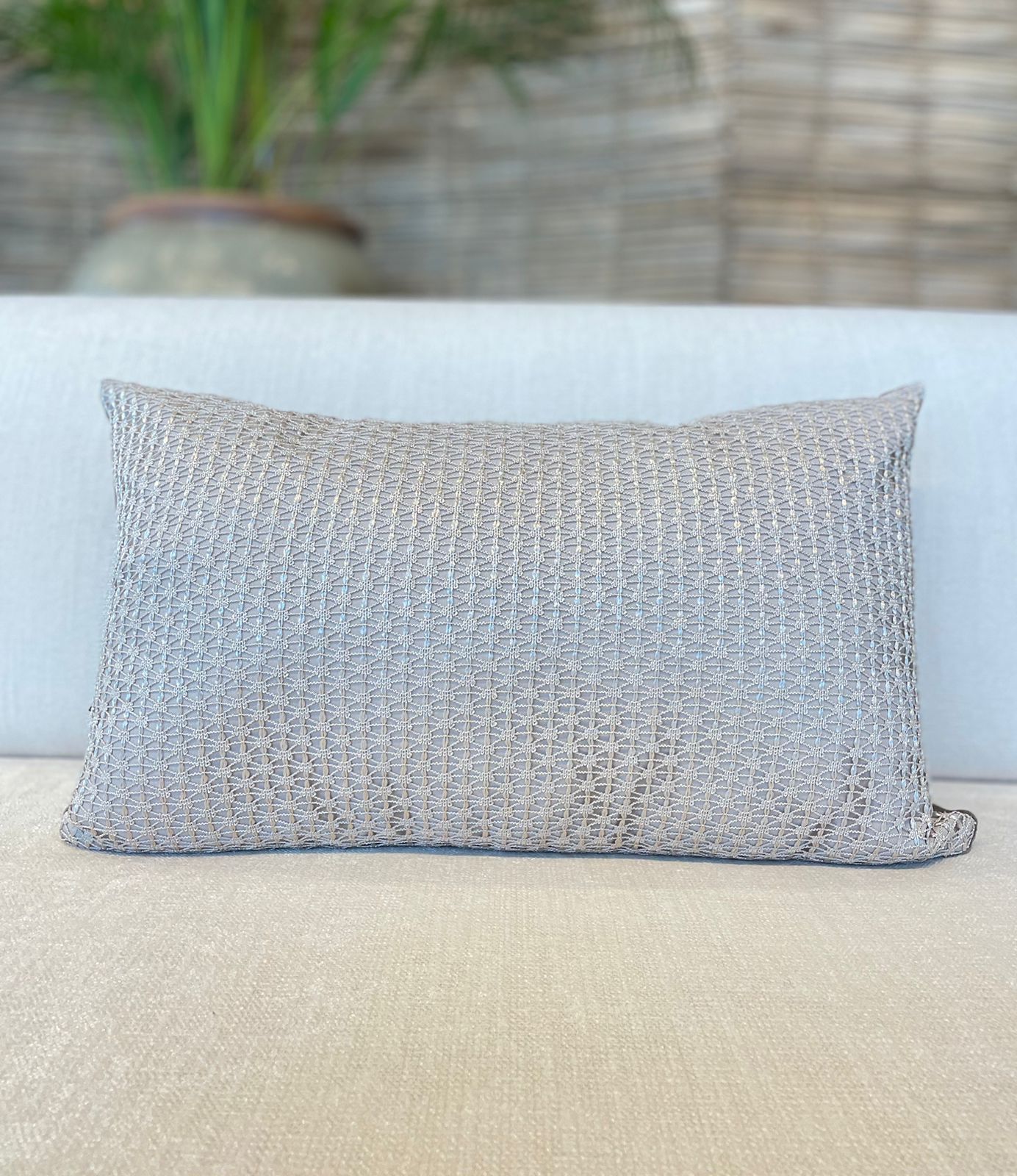 original-501.jpeg ALMOFADA LOMBAR TRAMA E VEKUDO CO LATTE E CAPPUCCINO 32X52 - Imagem 1