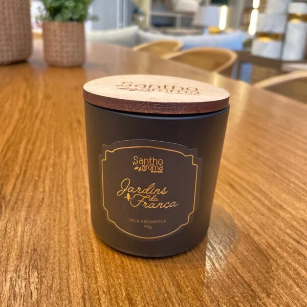 VELA AROMATICA JARDINS DA FRANCA 170G