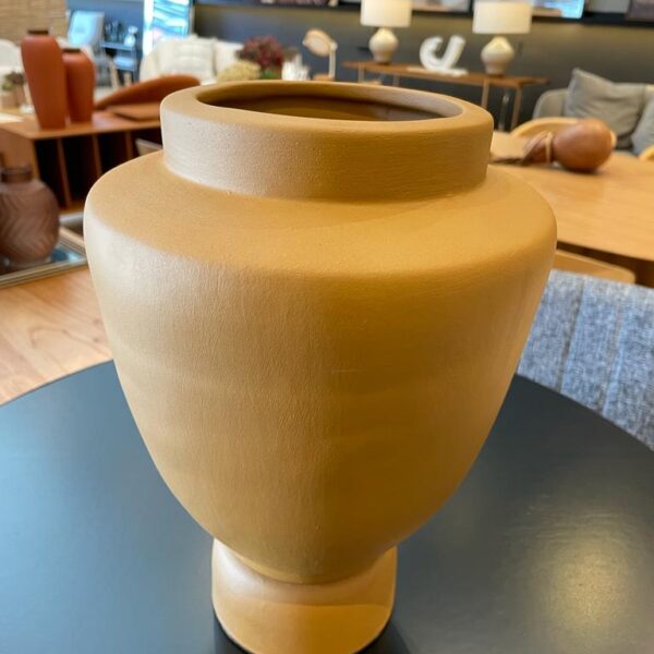VASO CERAM. URNA COR NATURAL