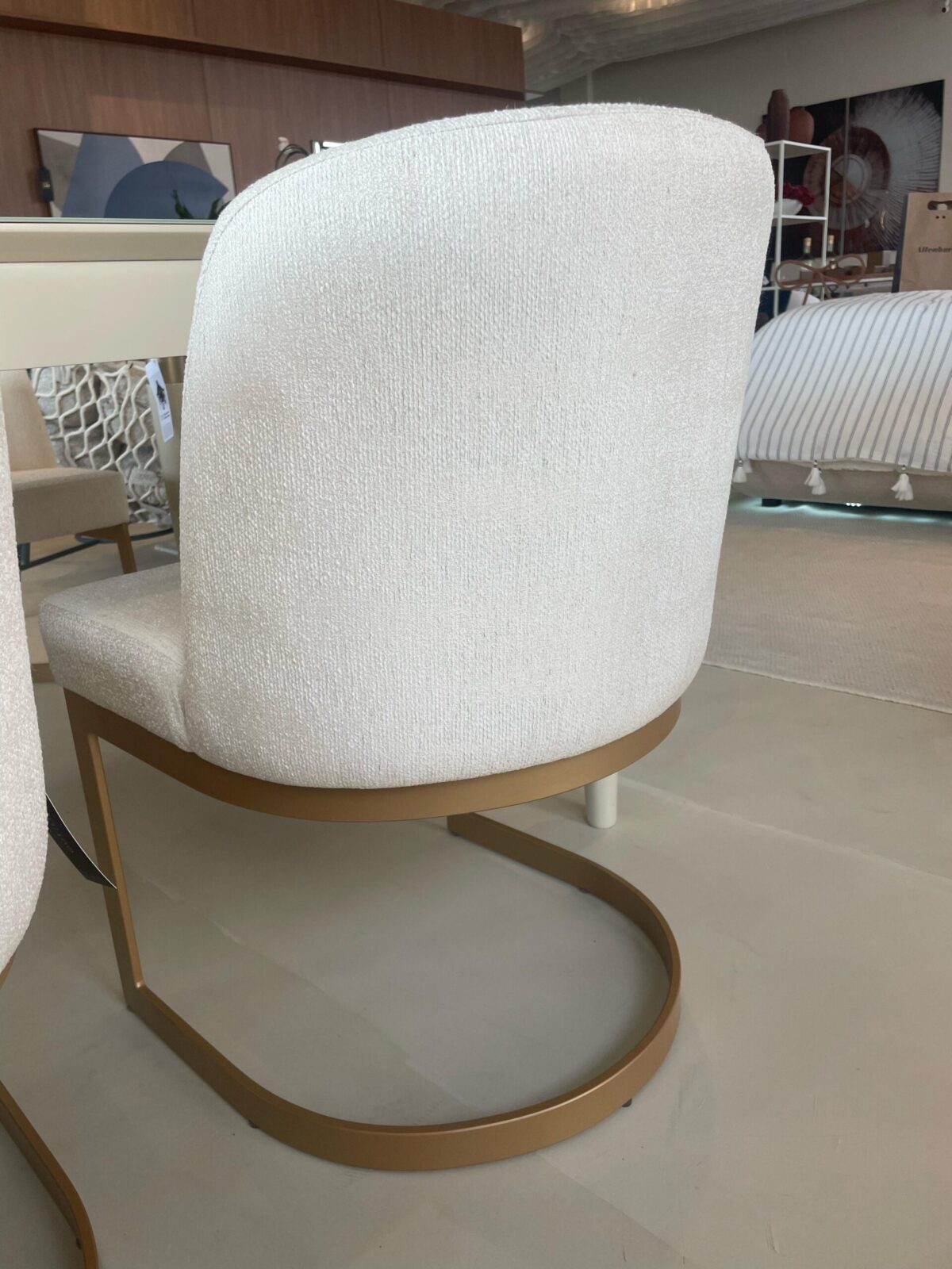 CADEIRA CLOE PREMIUM TEC B457 BASE OURO FOSCO 54x60x83 - Imagem 3