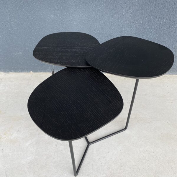 MESA LATERAL DRIE - COR PRETO EBANO - PRETA MTX