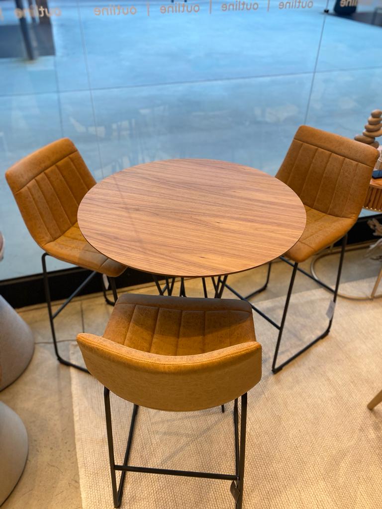 original-90.jpeg MESA BISTRO SAN MARINO C/ BASE ACO PT TAMPO NOGUEIRA - Imagem 1