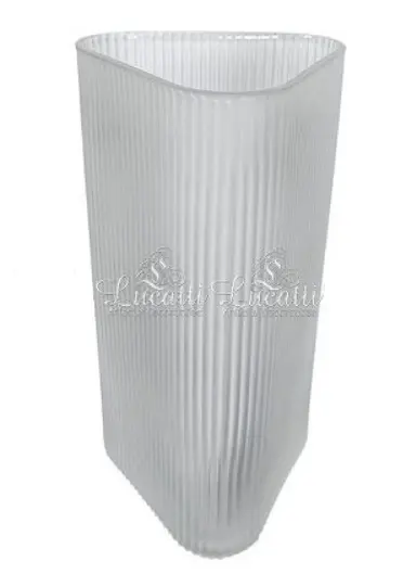Vaso em Vidro Fumê