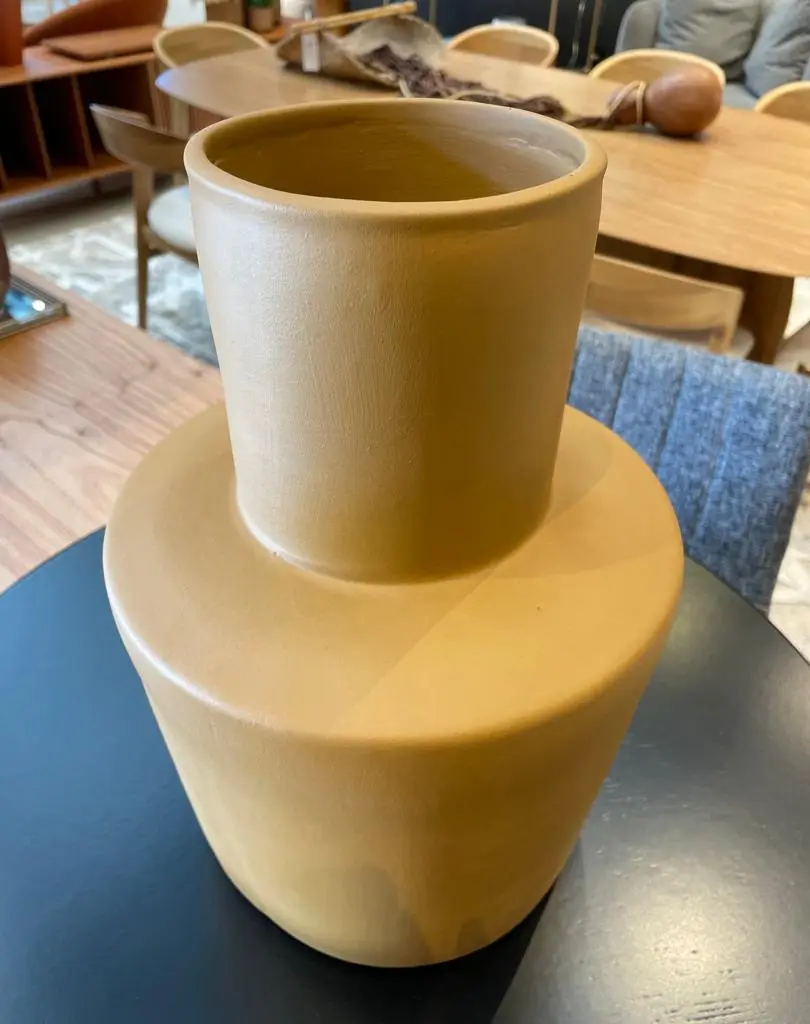 Vaso Cera. Laranja Tijolo - Imagem 2