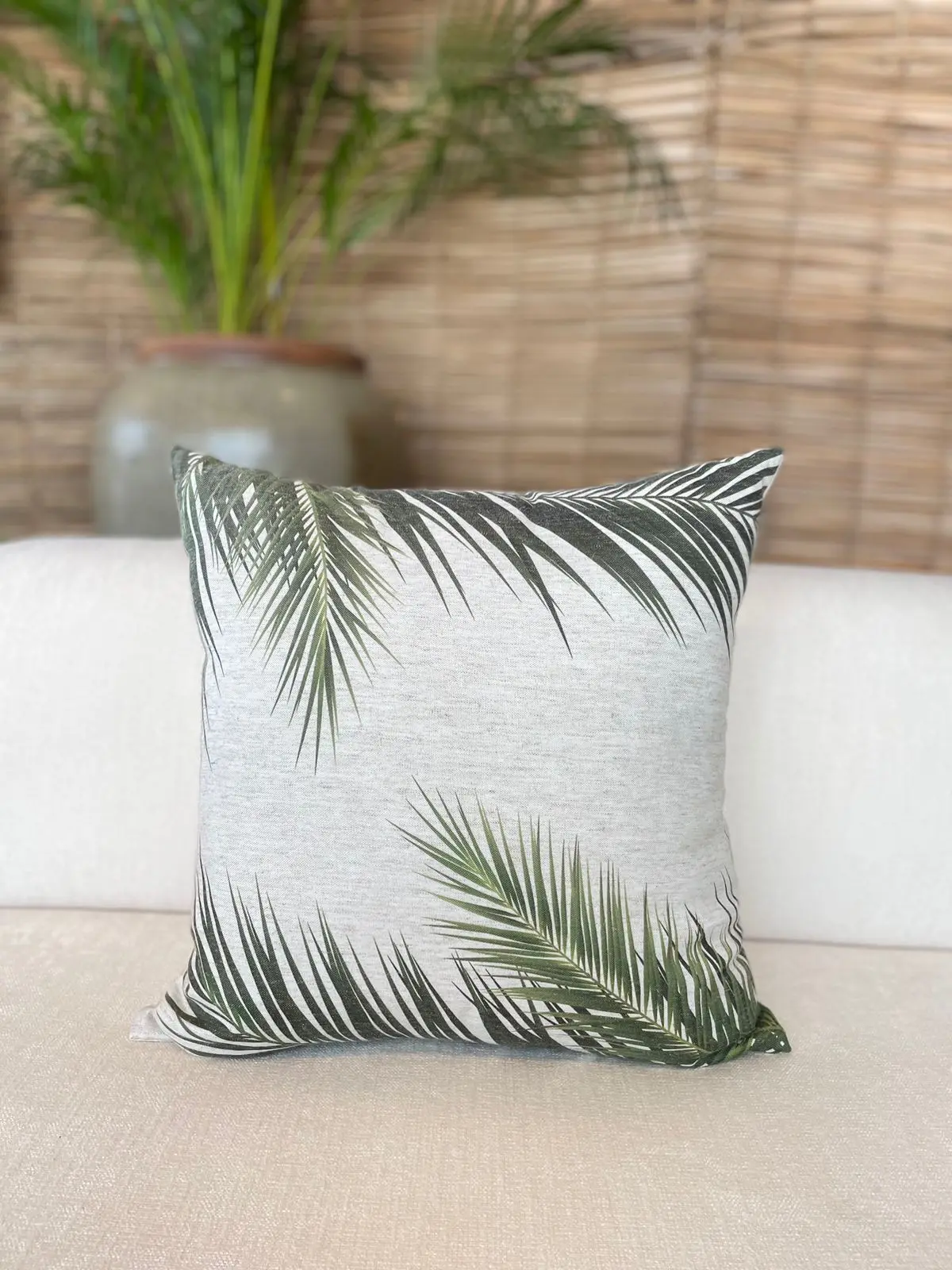 Almofada Linha Linen Estampada 50x50