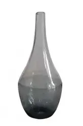 Vaso de Vidro Fumê